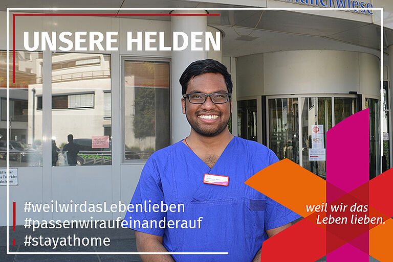 Unsere Helden in Zeiten von Corona: Medizinstudent Anojan Selvalingam, Nürnberg