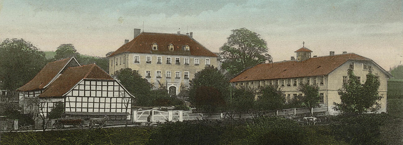 Historische Aufnahme Laurentiushaus Coburg-Lützelbuch
