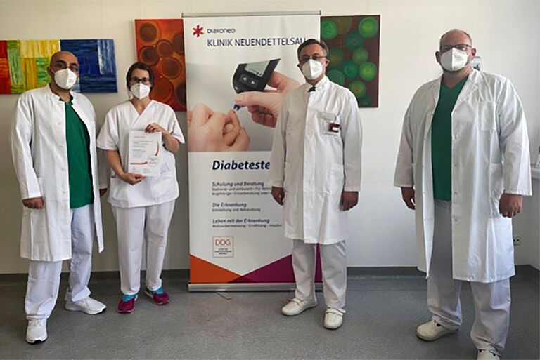 Klinik Neuendettelsau für Umgang mit Diabetes ausgezeichnet