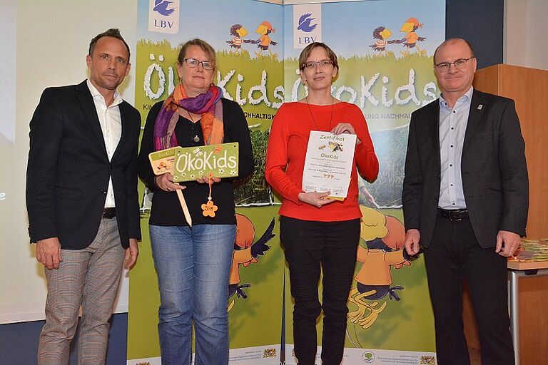 Laurentius-Kita erhielt erneut die Auszeichnung „ÖkoKids“ 